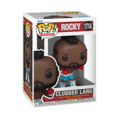 Figura Pop! Clubber Lang de Rocky em caixa de vinil