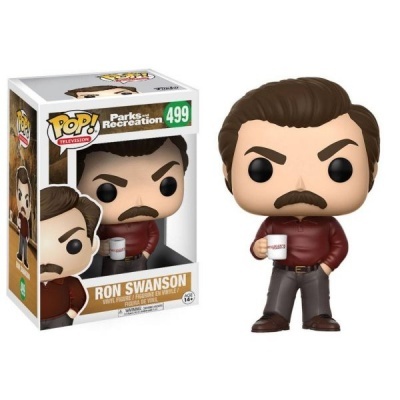 Figura Funko Pop! Ron Swanson da série Parks and Recreation