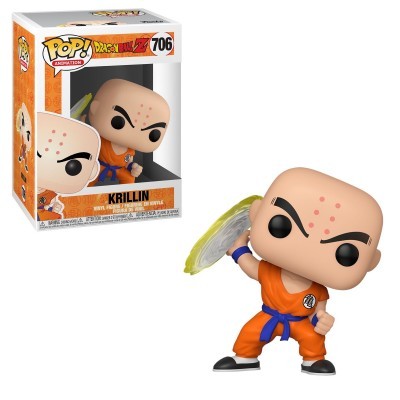 Figura Funko Pop! Krillin Dragon Ball Z na caixa