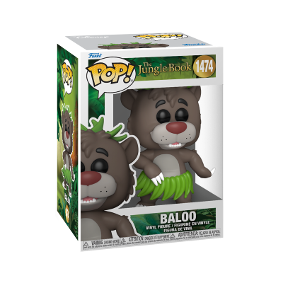 Figura de vinil Pop! Baloo de The Jungle Book na caixa