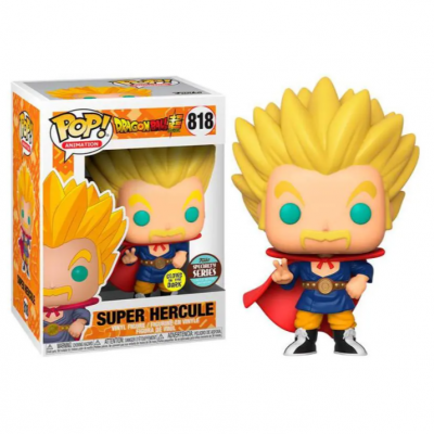 Figura Funko Pop! Super Hercule de Dragon Ball Super com caixa
