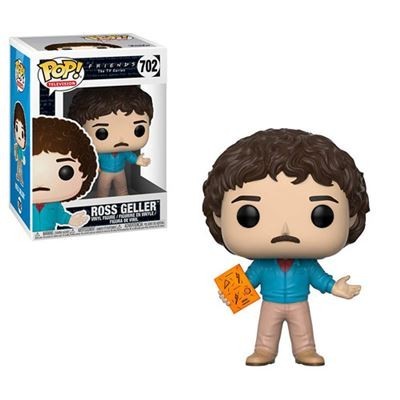 Figura Funko Pop! Ross Geller com caixa ao lado