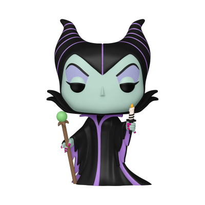 Figura de vinil estilizada tipo Funko Pop da personagem Malévola