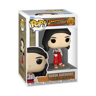 Figura Funko Pop Marion Ravenwood em caixa