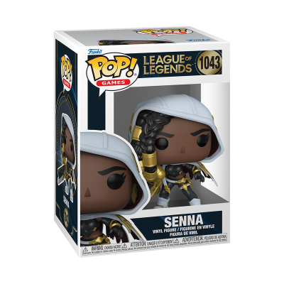 Funko Pop! Senna League of Legends em embalagem