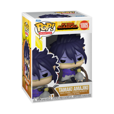 Funko Pop! Tamaki Amajiki de My Hero Academia na caixa