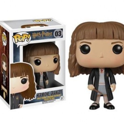 Figura colecionável POP! Hermione Granger de Harry Potter com embalagem
