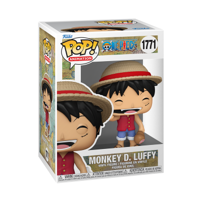 Funko Pop! Monkey D. Luffy da One Piece em caixa