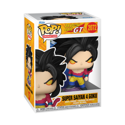 Funko Pop! Dragon Ball GT Super Saiyan 4 Goku na embalagem