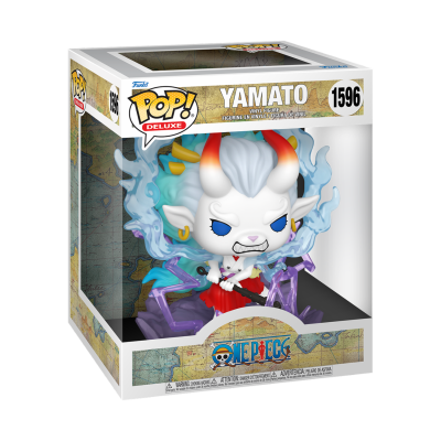 Figura Funko Pop! Yamato da série ONE PIECE na caixa