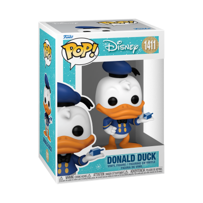 Boneco Funko Pop! Donald Duck Disney vinil número 1411 na embalagem