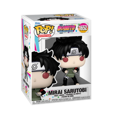Caixa Funko Pop! Mirai Sarutobi Boruto em vinil