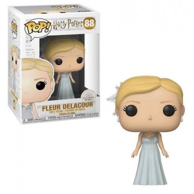Boneco Funko Pop! de Fleur Delacour vestido azul claro com cabelo loiro
