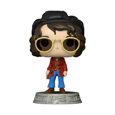 Figura Funko Pop de Indiana Jones com base cinzenta