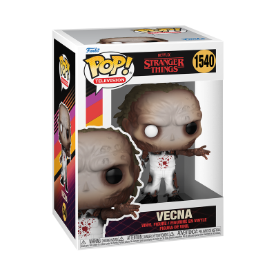 Funko Pop! Vecna Stranger Things, vinil, caixa com número 1540