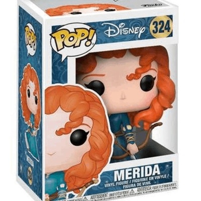Figura de vinil POP! Disney Merida número 324 na caixa