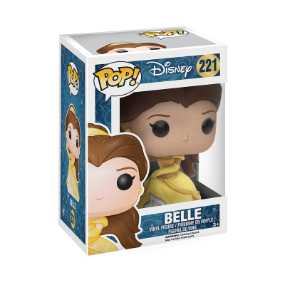 Figura Funko Pop Belle Disney nº221 em caixa