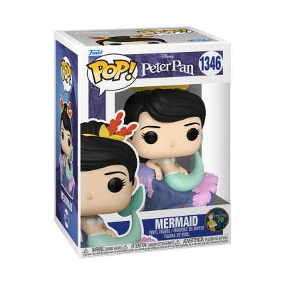 Figura Funko Pop! sereia Disney Peter Pan na caixa