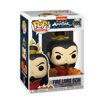 Funko Pop Fire Lord Ozai de Avatar: The Last Airbender em caixa