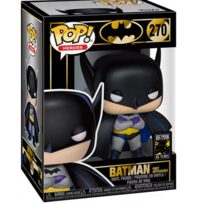 Figura de vinil Batman POP! Heroes nº 270 na caixa