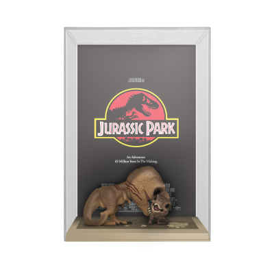 Figura de dinossauro colecionável em caixa JURASSIC PARK