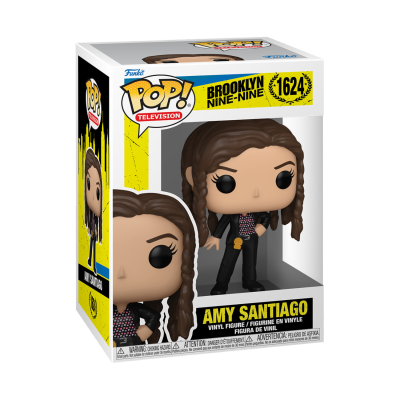 Figura Funko Pop Amy Santiago Brooklyn Nine-Nine na caixa