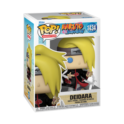 Funko Pop Deidara Naruto Shippuden número 1434 em caixa