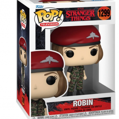 Figura Funko Pop! Robin Stranger Things em caixa