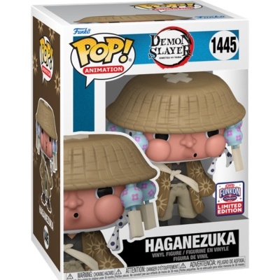Funko Pop! Haganezuka de Demon Slayer na caixa