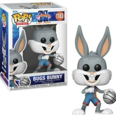 Figura Funko Pop! Bugs Bunny Space Jam A New Legacy vinil com bola de basquete