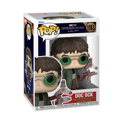 Figura Pop! Funko Doc Ock Spider-Man No Way Home 1163 na caixa