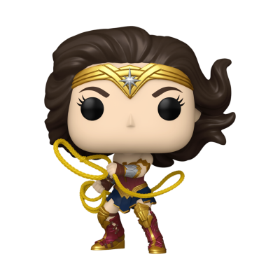 Figura Pop! da Wonder Woman com laço amarelo