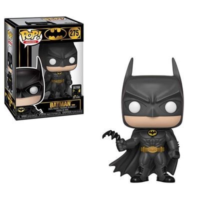 Figura Funko Pop! Batman n.º 275 com máscara e capa preta