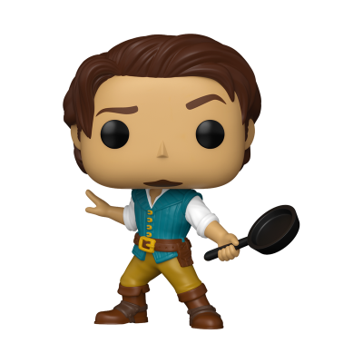 Figura Funko Pop masculina com frigideira preta
