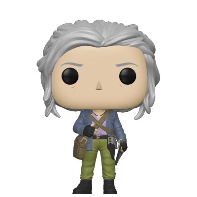 Figura de vinil Funko Pop com cabelo cinzento e roupa casual colorida