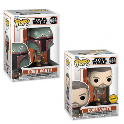 Bonecos Pop! Star Wars Cobb Vanth em caixas