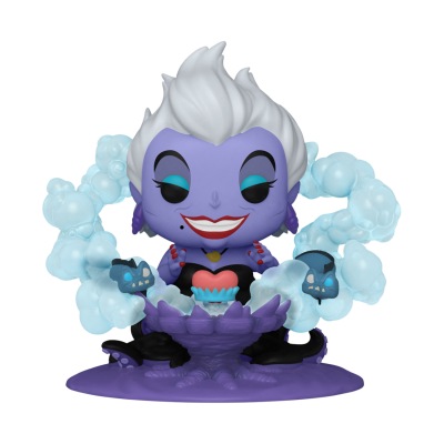Figura de vinil Ursula Disney com polvo e cupcake