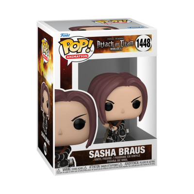 Figura Funko Pop de Sasha Braus em caixa