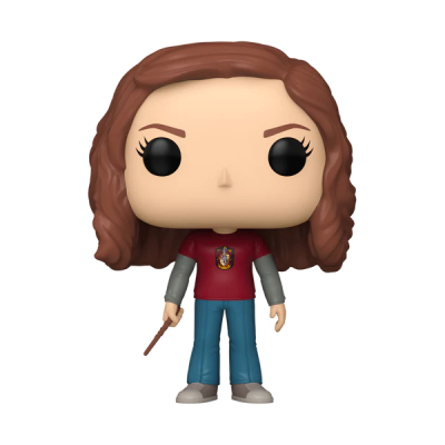 Figura Funko Pop Hermione Granger com varinha