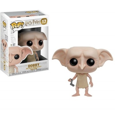 Figura Funko Pop! Dobby Harry Potter 17 com caixa.