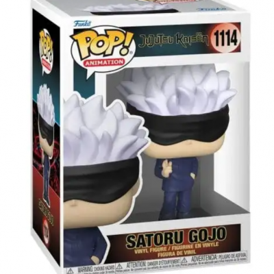 Funko Pop! Satoru Gojo Jujutsu Kaisen 1114 na caixa