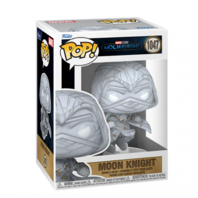 Funko Pop! Moon Knight nº 1047 em caixa com janela