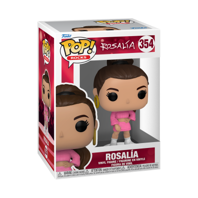 Figura Funko Pop! Rosalía 354 em caixa