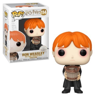Boneco Funko Pop Ron Weasley com caixa