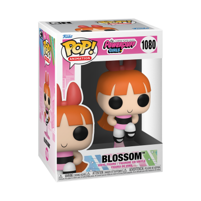Figura Funko Pop! Animation Blossom As Meninas Superpoderosas na caixa