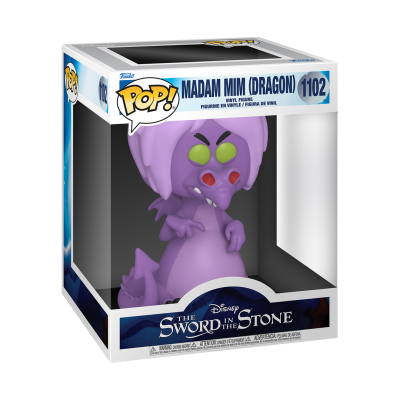 Figura Funko Pop! Madame Mim (Dragon) número 1102 em caixa