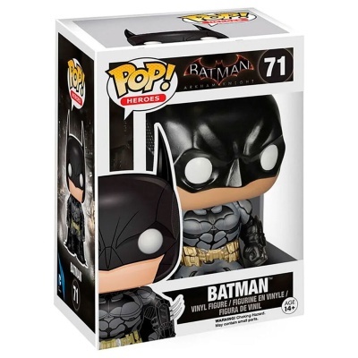 Figura de vinil Batman Pop! Heroes número 71 na sua caixa