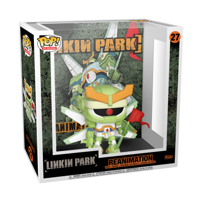 Figura Funko Pop! de Linkin Park REANIMATION número 27 em embalagem de coleção