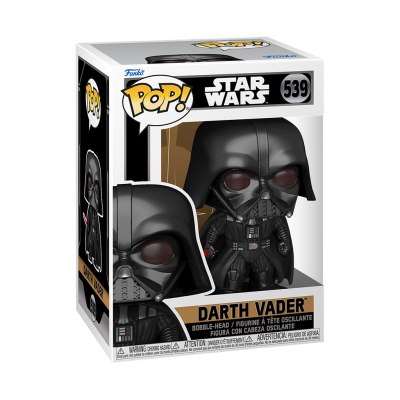 Funko Pop! Star Wars Darth Vader na caixa