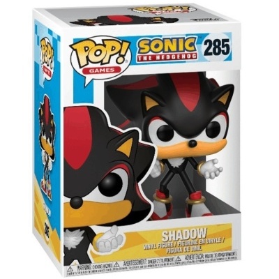 Funko Pop! Sonic the Hedgehog Shadow 285 em caixa